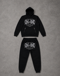 Black Barbwire Tracksuit